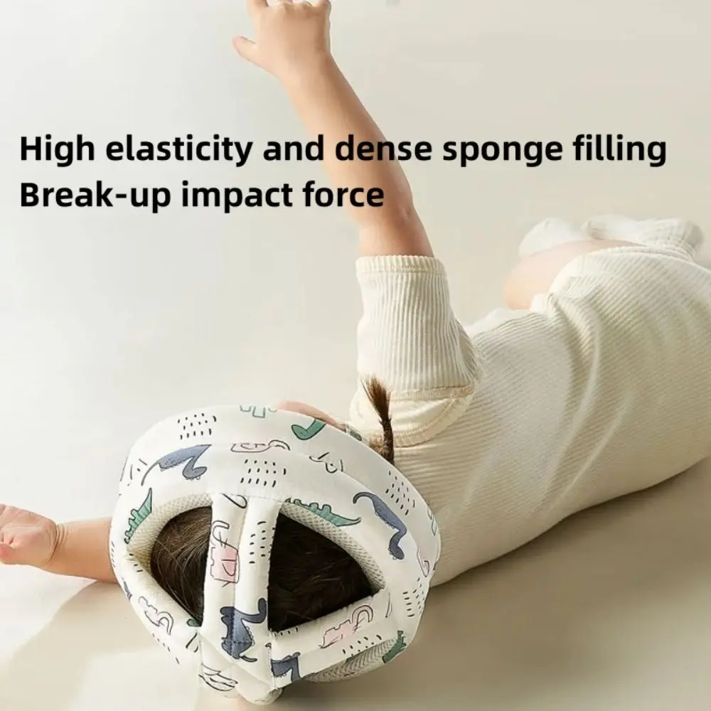 

New 360 Degree Shock Helmet Cotton Breathable Helmet Bump Bounce Guard Anti-crash Hat Walking Head Protector