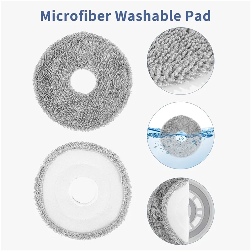 A39M For Dreame L10s Ultra/L10 Ultra/L10 Prime Robot Vacuum Cleaner Main Side Brush Mop Cloth Accessories