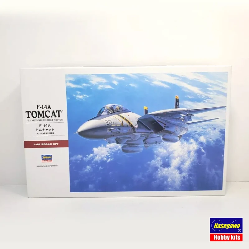 Hasegawa, zusammengebauter Flugzeugmodellbausatz 07246 American F-14A Modern Fighter 1/48