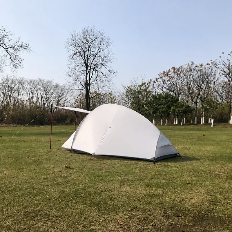 MountailCattle Flying Fish 2 Tent Lightweight Double Layer Aluminum Pole Outdoor Camping Tent for Heavy Rain Mountaineering