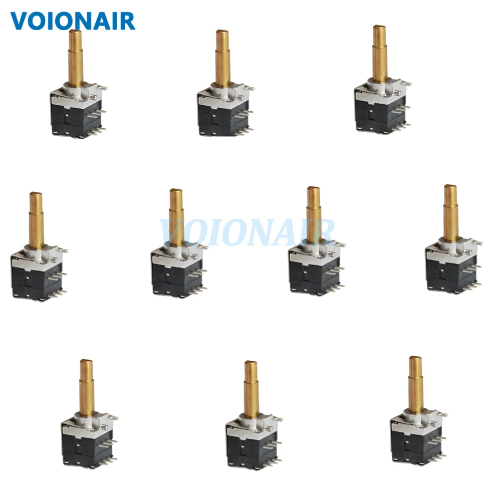 VOIONAIR 10pcs Walkie Talkie Potentiometer Channel Control Switch for GP328 GP338 GP340 GP360 HT750 HT1250 HT1550 Radio