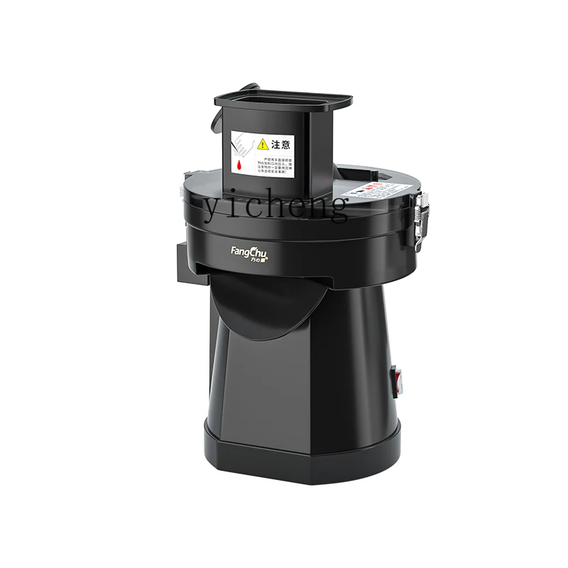 TQH Tagliatrice di verdure multifunzionale Affettatrice automatica elettrica commerciale per patate di ravanello, frutta, affettatrice