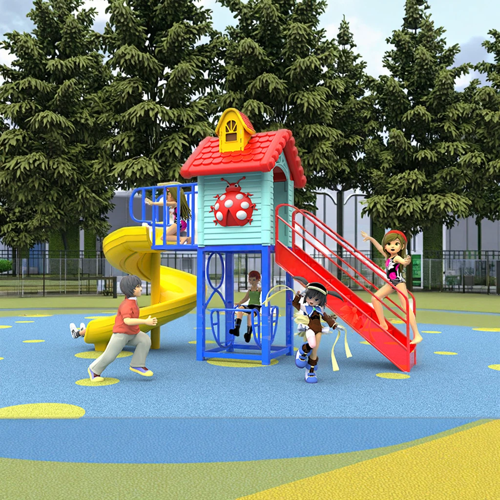 Vendita calda Parco giochi per - Kids Outdoor Swing And Slide recensione e prezzo