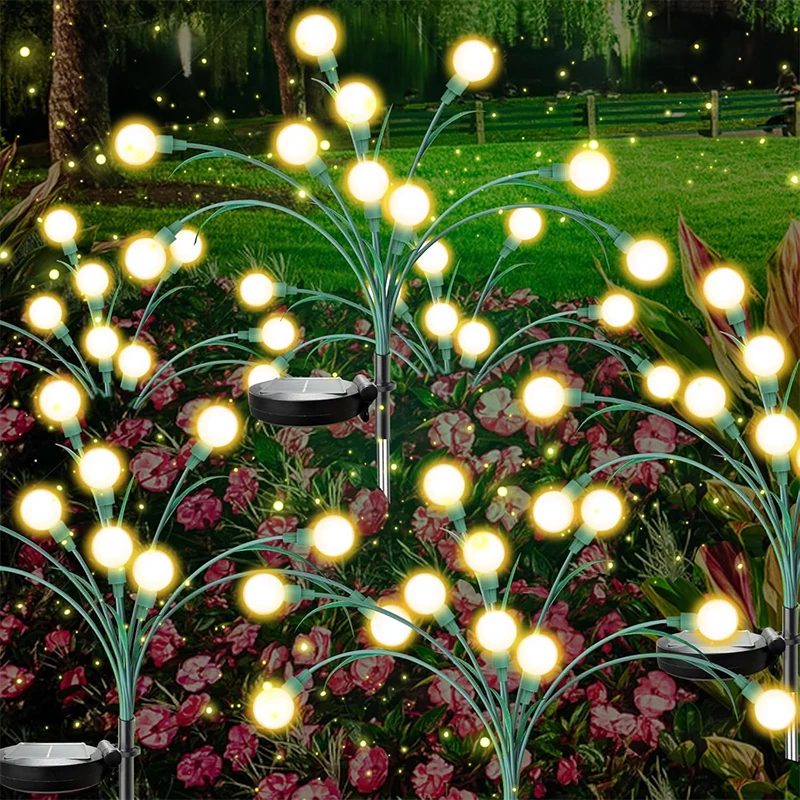 

Solar Garden Lights - Solar Swaying Light, Solar Outdoor Lights, Solar Garden Decorative Lights Yard Patio Pathway Decoration