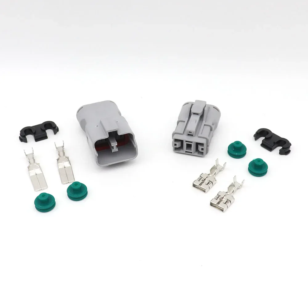 Automotive Electrical 2P wire 9.5 series Connector DJ70253A-9.5-11-21 Male Female cable terminal plug Kits Motorcycle car