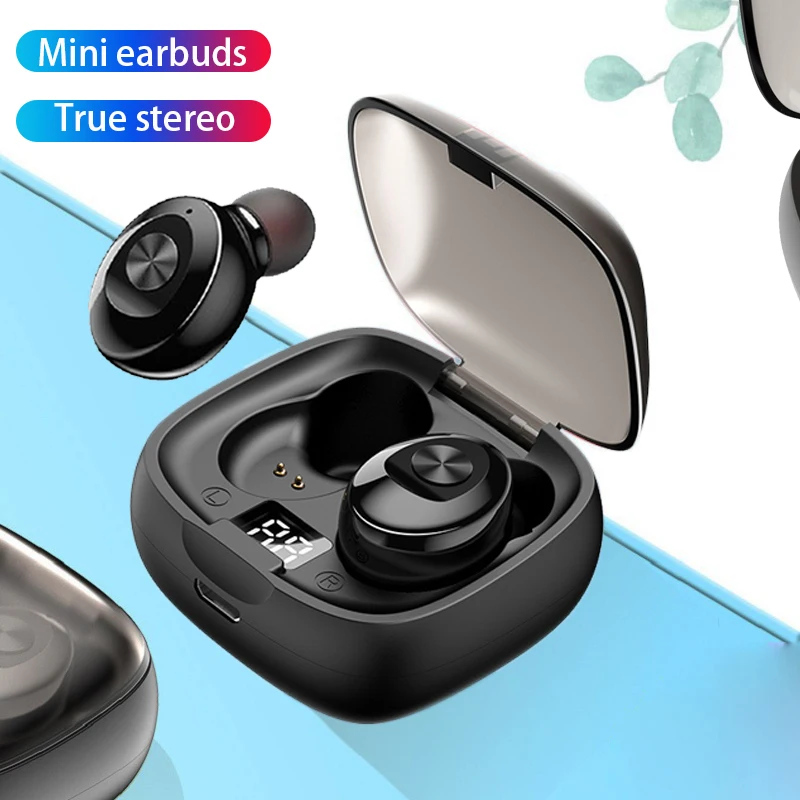 

Cshzce Xg8 Mini Wireless Earphone Ipx5 Waterproof Stereo With Digital Battery Display Sports Earbuds Handsfree For All Phones