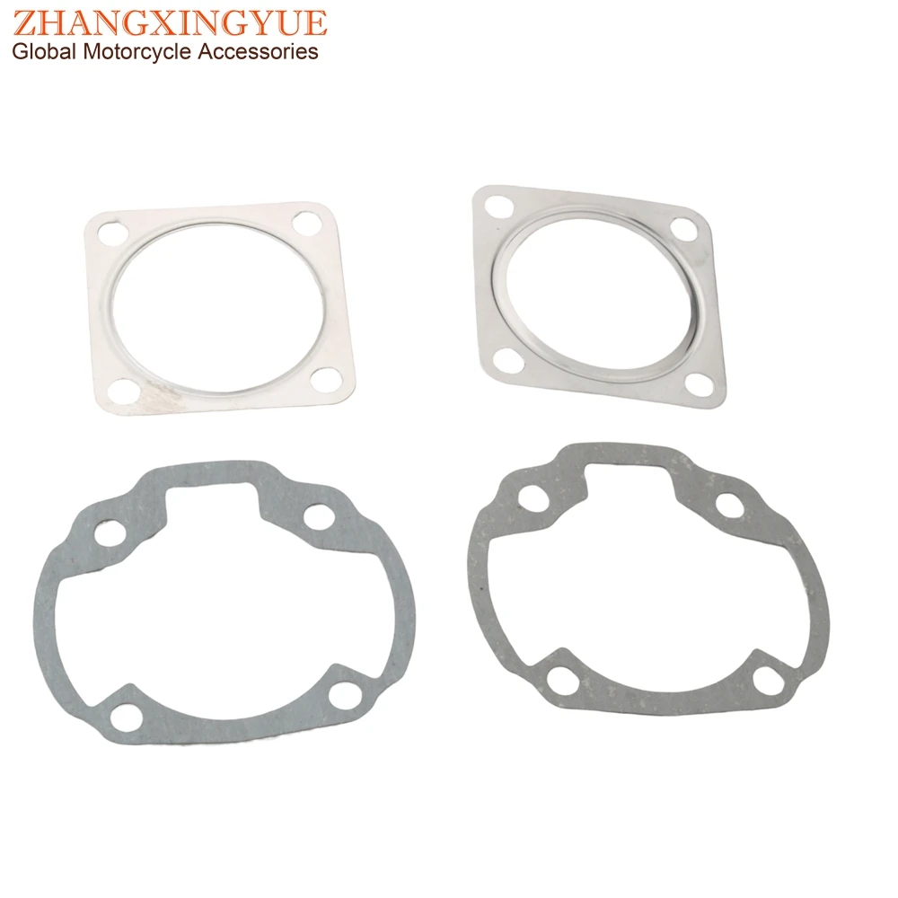 50cc 70cc Cylinder Gasket Set Top End For Suzuki Address 50 AJ AP Estilete Katana Sepia ZZ 50 AC 2T Engine Parts