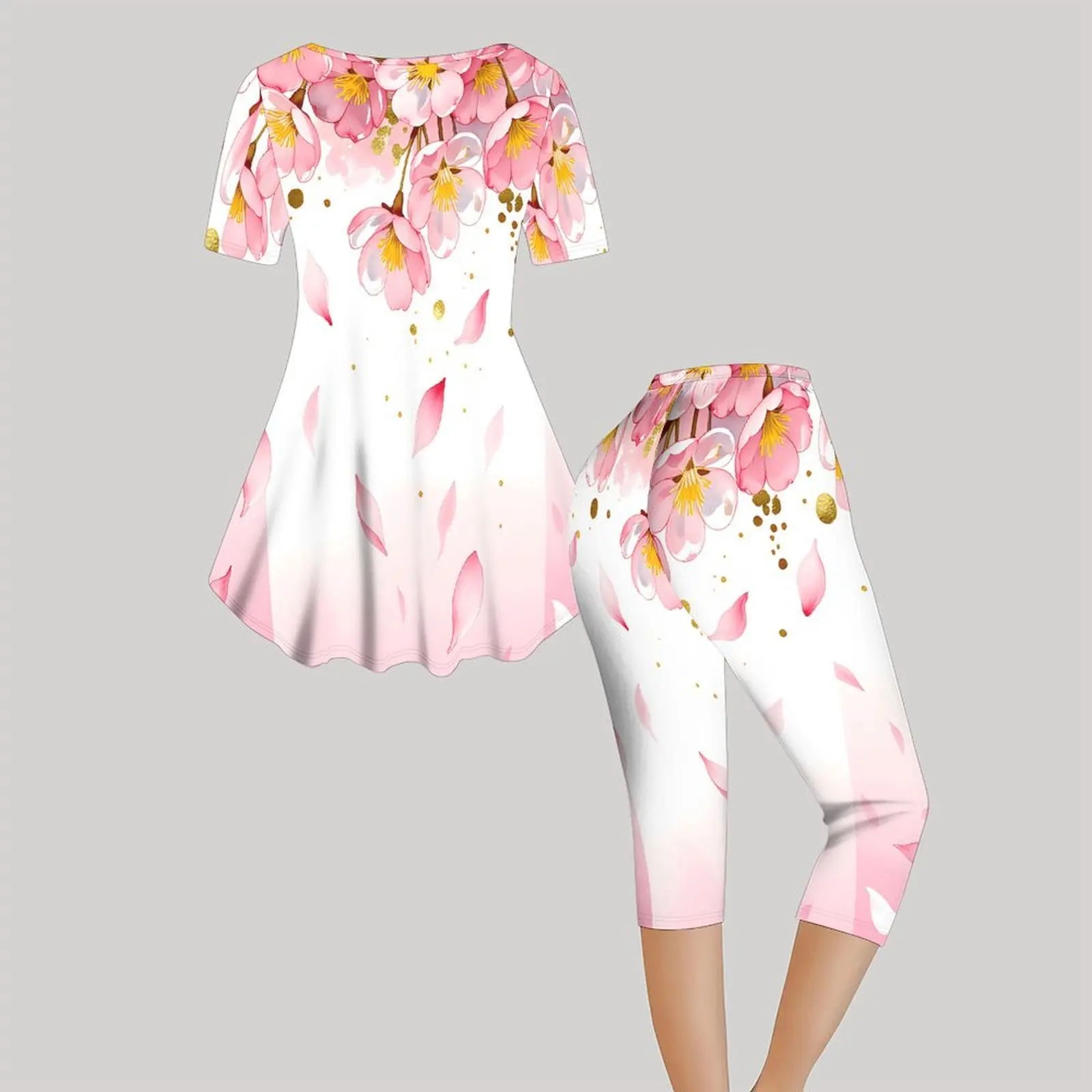 Ensemble deux pièces imprimé v - Romper Floral Print avis et prix