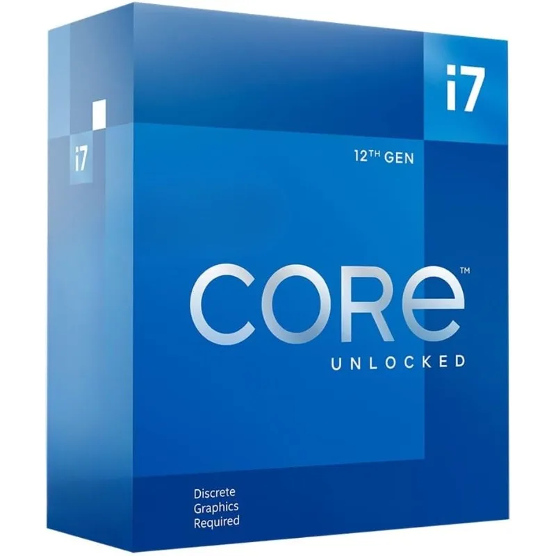 Core i7-12700KF Desktop Processor 12 (8P+4E) Cores up to 5.0 GHz Unlocked LGA1700 600 Series Chipset 125W