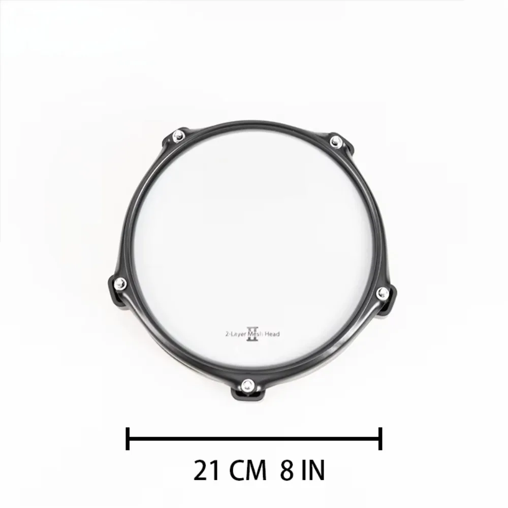 8-inch Portable Electric Midi Trigger Drum Pad Five-Pointed Star Shape Plastic Percussion Instruments