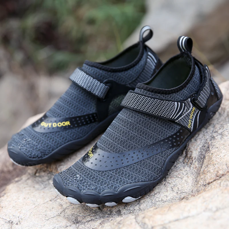 Men Women Barefoot Outdoor Sports Aqua Shoes Quick-drying Beach Swimming Fitness Wading Hiking Cycling Water Sneakers