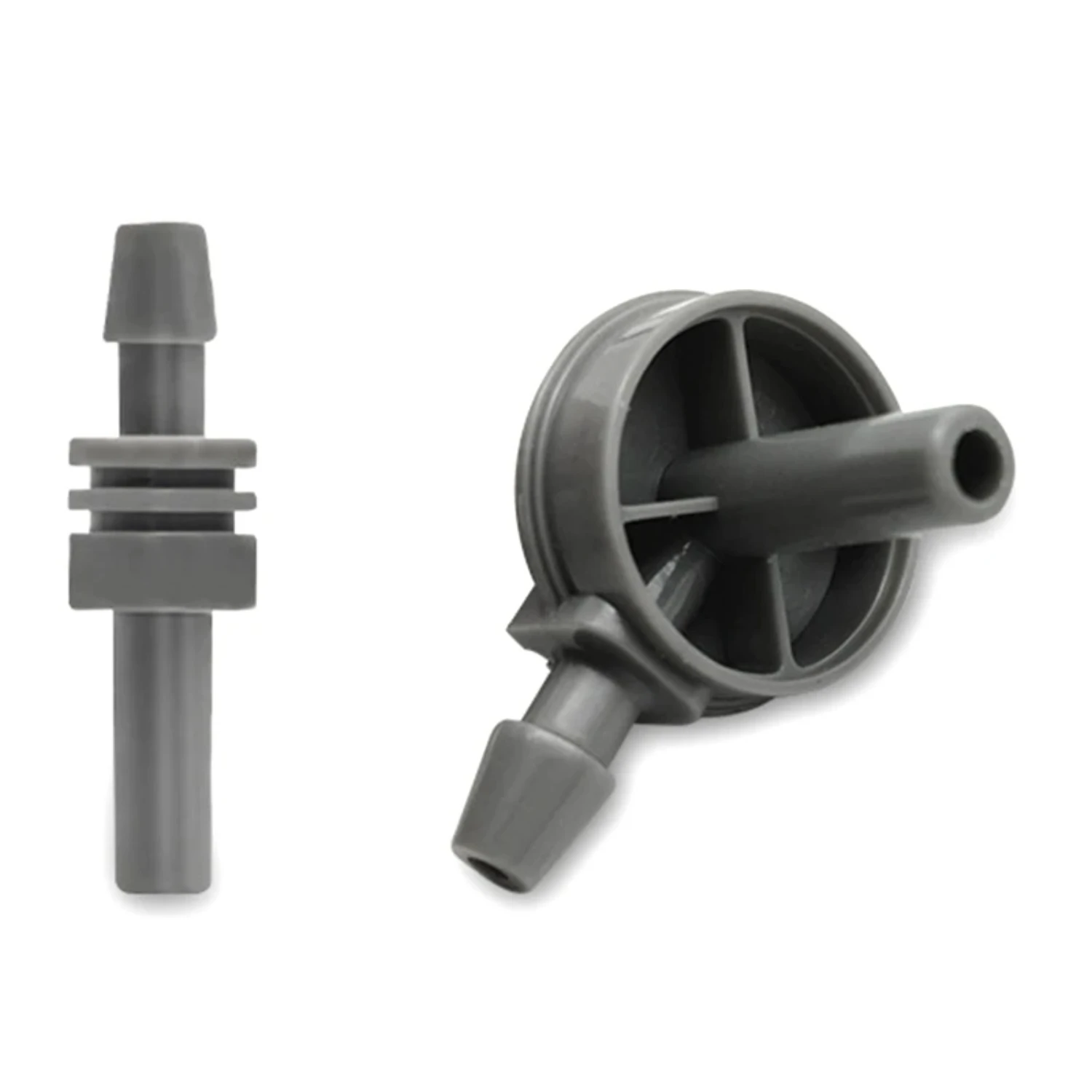 

808F Plastic Blood Pressure Monitor Arm Cuff Connector Replacement Single Tube Air Hose Adapter Connector Easy to Use