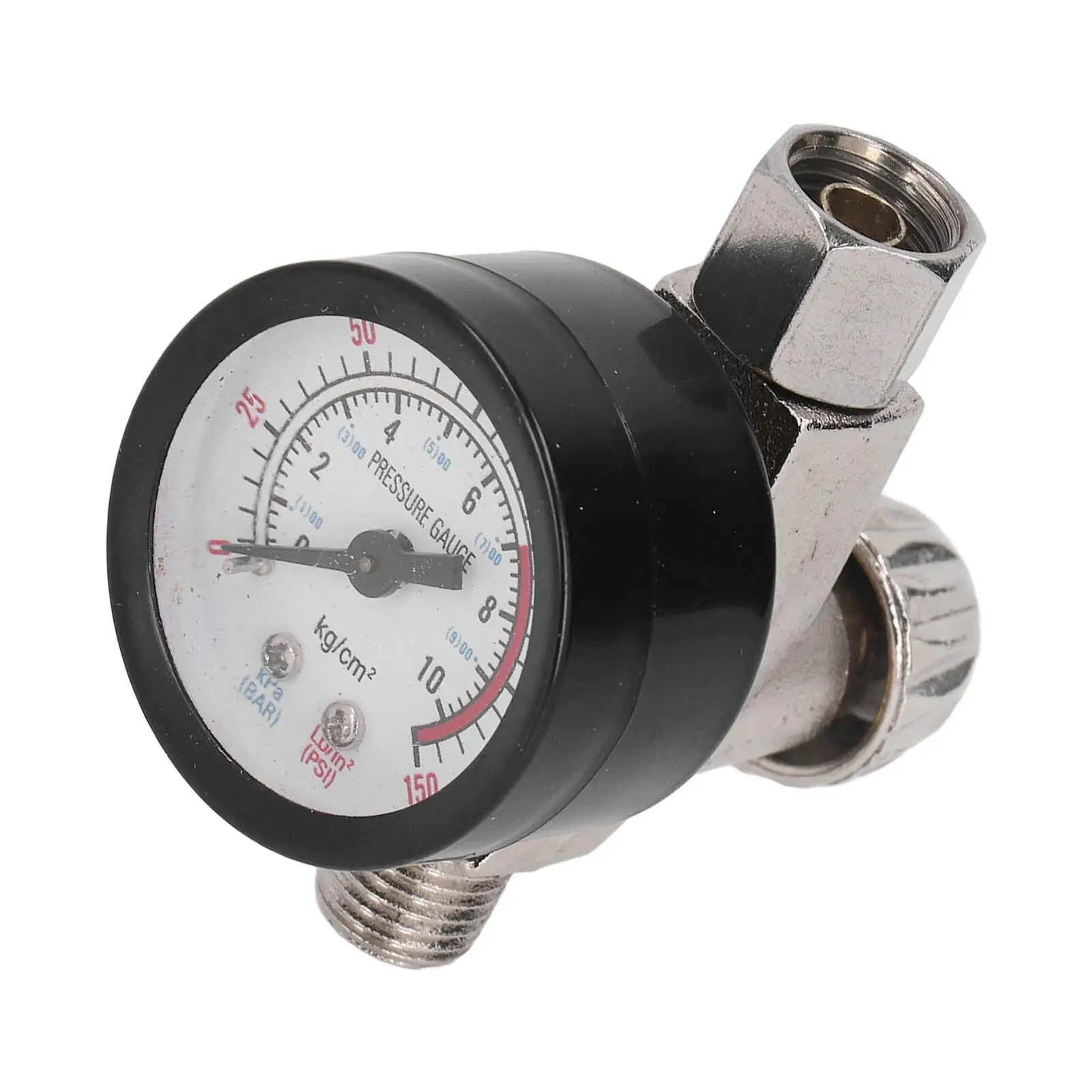 Adjustable Air Pressure Regulator for Spray Guns - Easy to Use Air Control Tool for Workshops