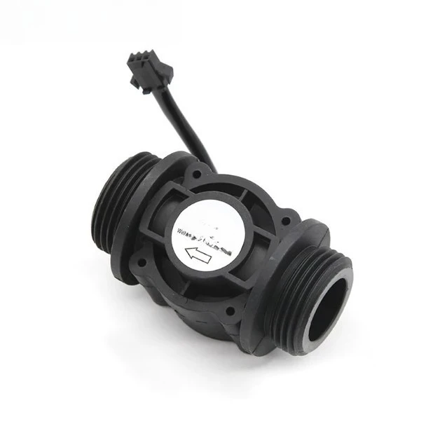 DN25 Hall Effect Water Flow Sensor 1 Inch NPN Pulse Flowmeter for Pipeline Flow Rate Detection