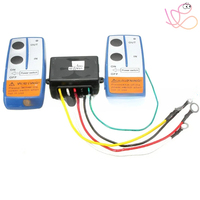 3pcs/set  2pcs Remote+1pc Receiver Box Off-road Vehicle Electric Winch 24V Wireless Remote Control Car Accessories