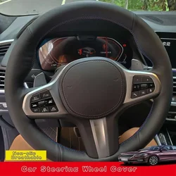 Customize Microfiber Leather Car Steering Wheel Cover For BMW M Sport G30 G31 G32 G20 G21 G14 G15 G16 X3 G01 X4 G02 X5 G05