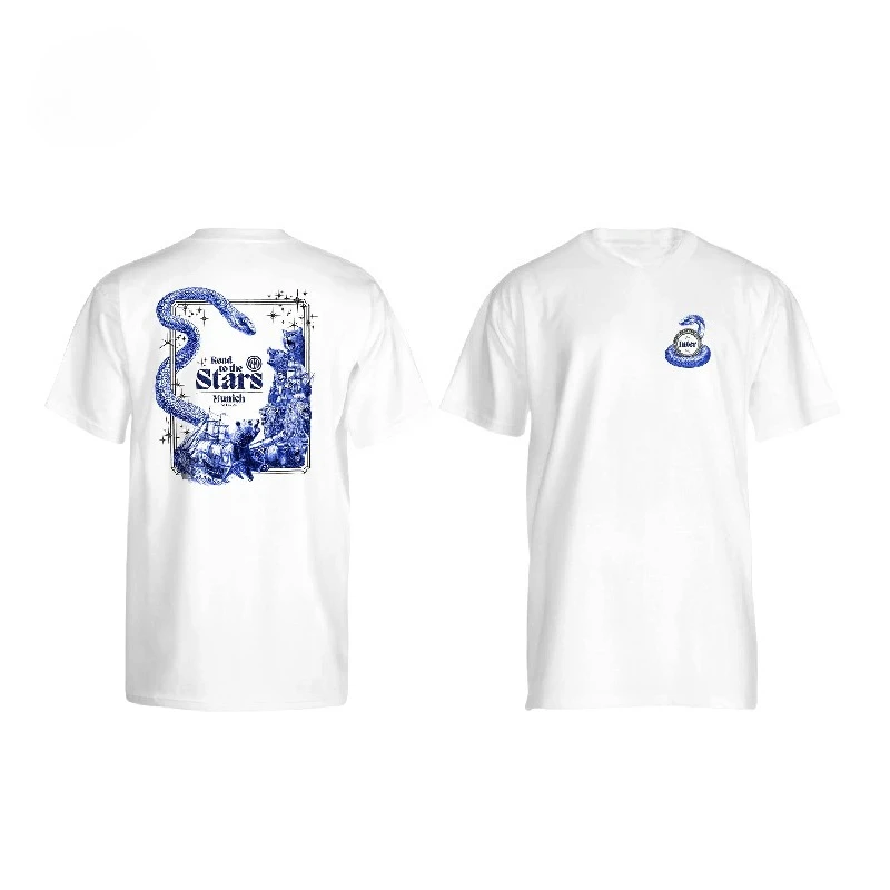 تي شيرت Inter Milan Football Club's 24-25 UEFA Champions League Final Inter Milan Cheering - نفس النمط في جميع أنحاء العالم