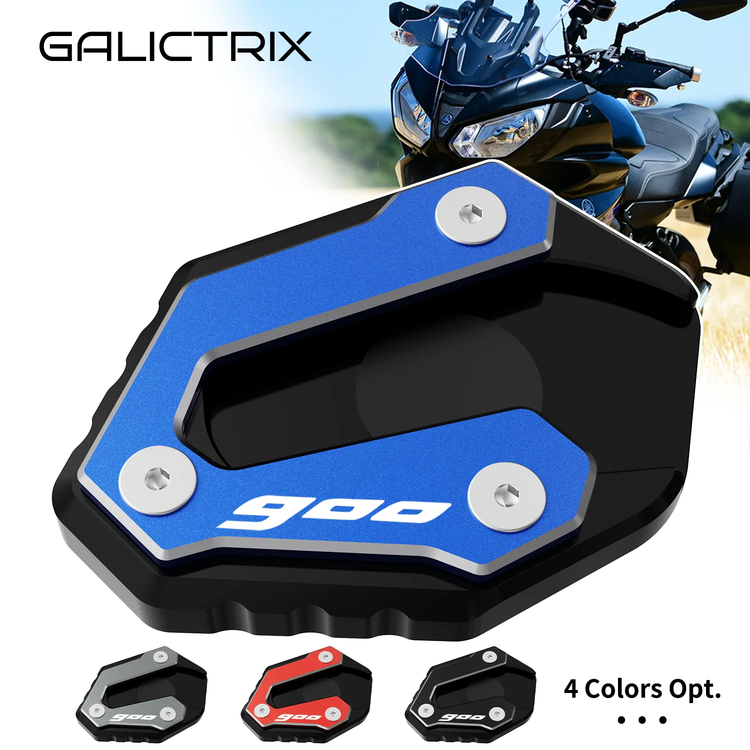 For YAMAHA TRACER 700 900 GT tracer 700gt 900gt Tracer900 Tracer700 GT Accessories Motorcycle Kickstand Pad Side Stand Extension