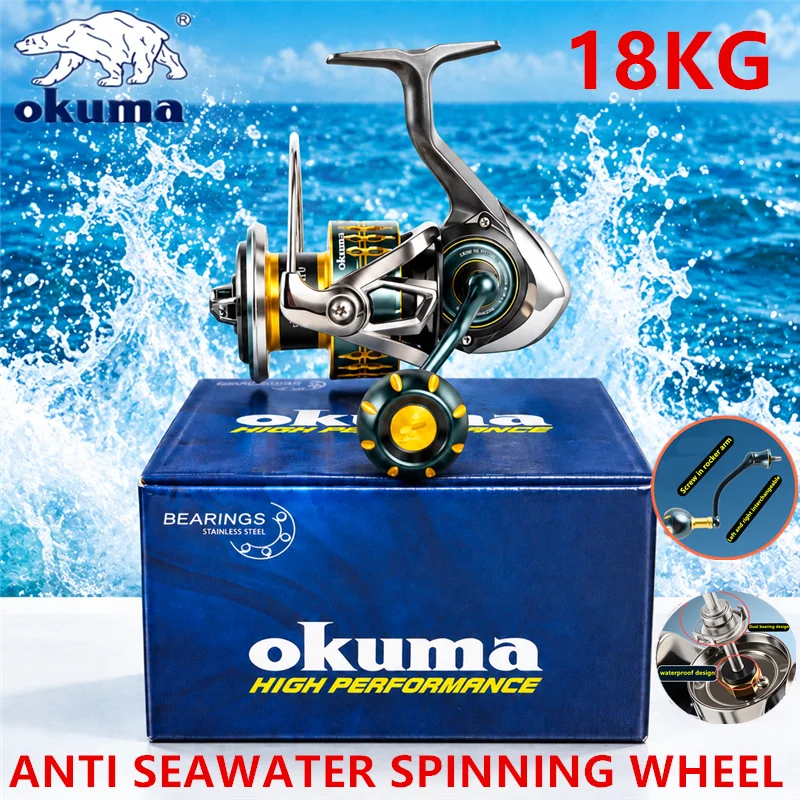 Trolling Reel - Reel Pancing Putar Anti Air Laut