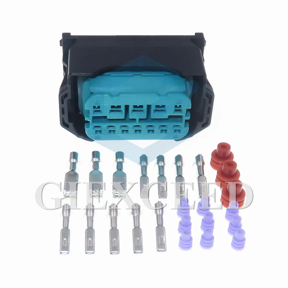 12 Pin 1-1452335-9 AC Assembly Auto Connector Car Electrical Wiring Light Socket Automotive Lamp Plug For BMW