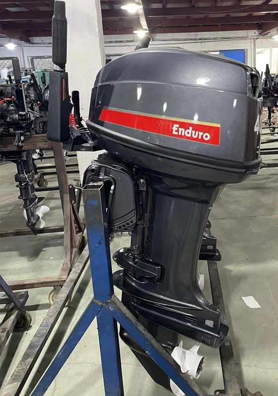 40HP 2 Stroke Round Head Enduro Outboard Engine for Fishing Boats Rubber Boats