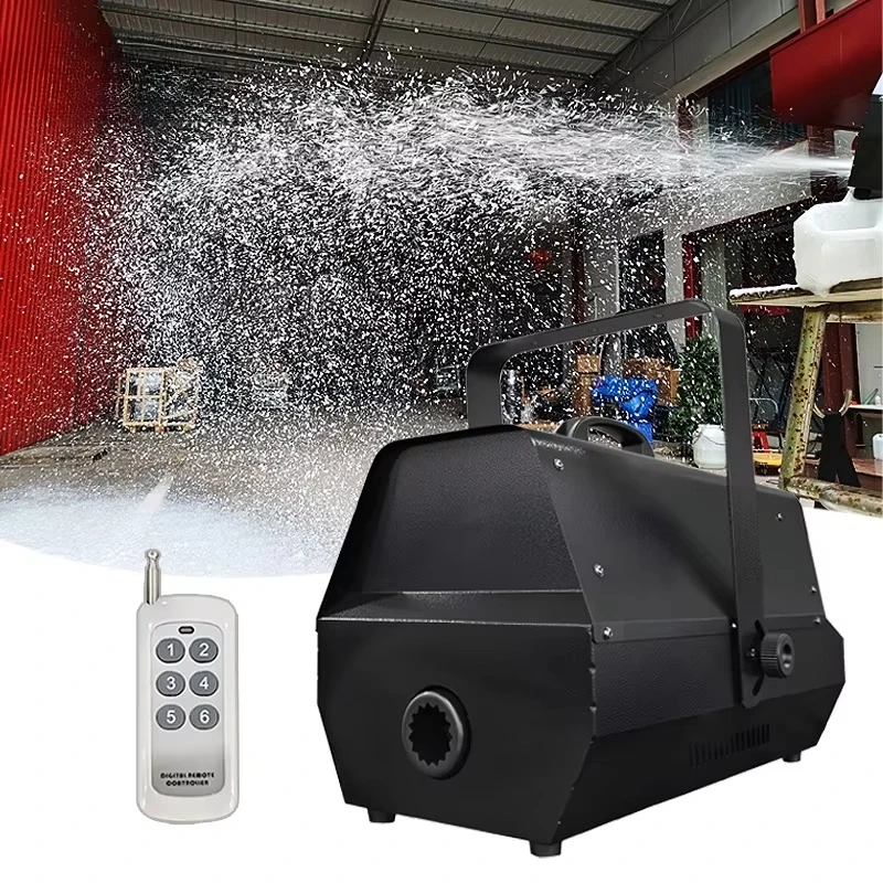 waterproof snow machine, suitable for Christmas event parties, DMX/remote control snow machine, outdoor snow making