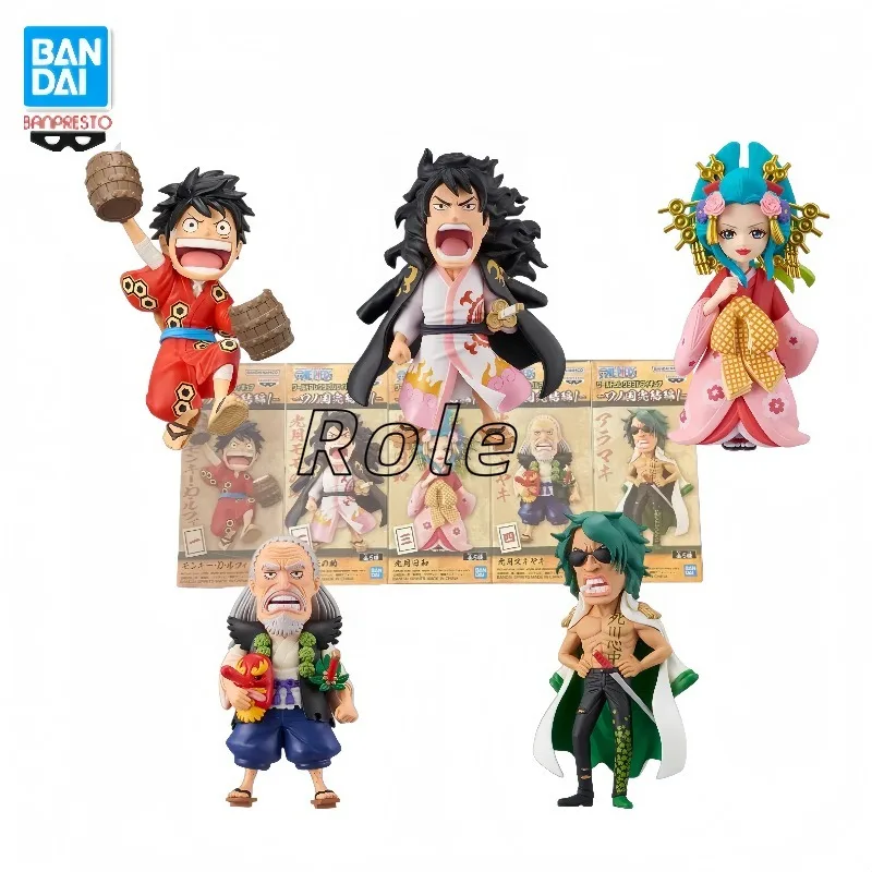 

【In Stock】Bandai Glasses Factory One Pirate Navigation King WCF Final 1 Box Doll Decoration Set