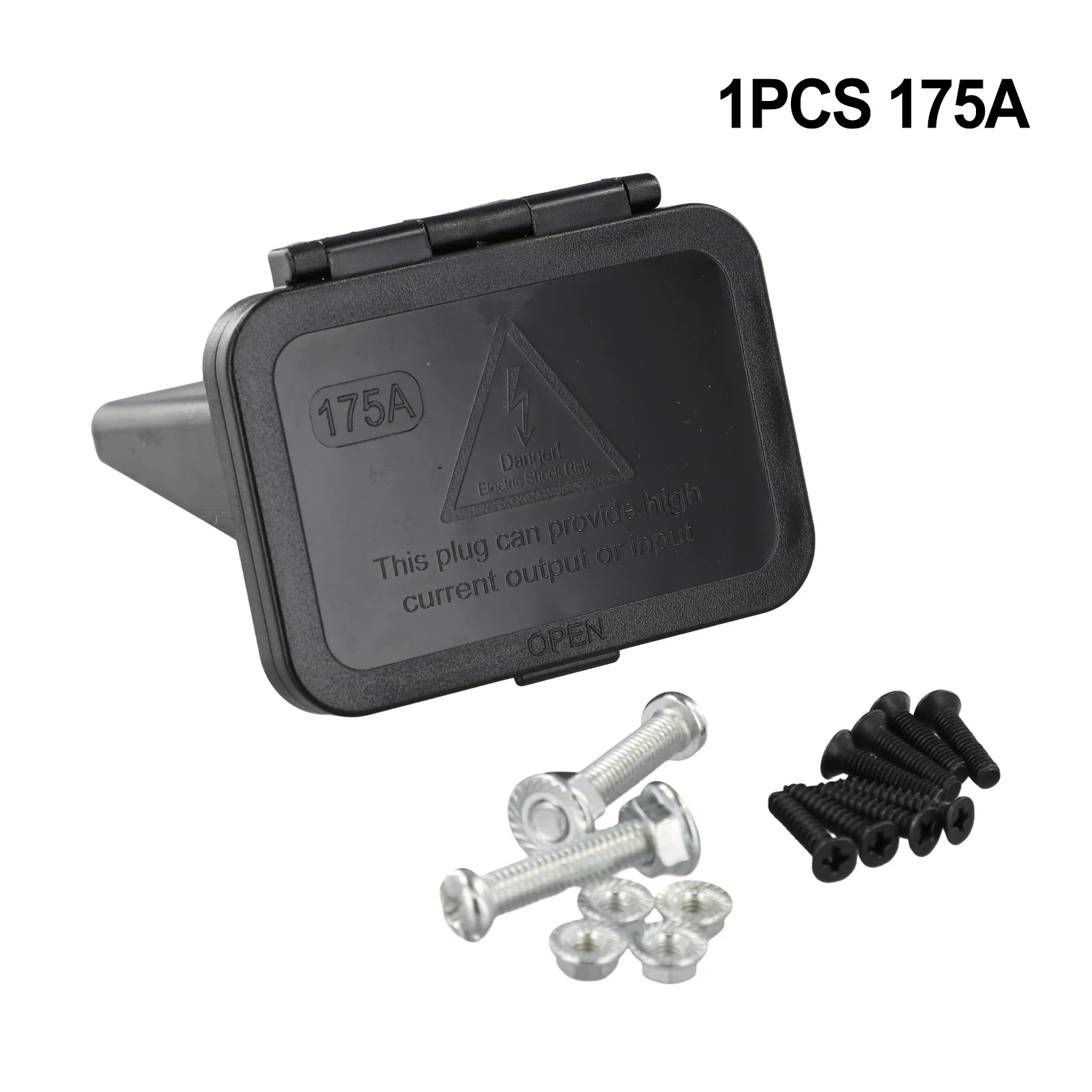Sleek Black Finish on For 175A Recessed Panel Cover Provides Functional Aesthetic For Modern Vehicle Interiors