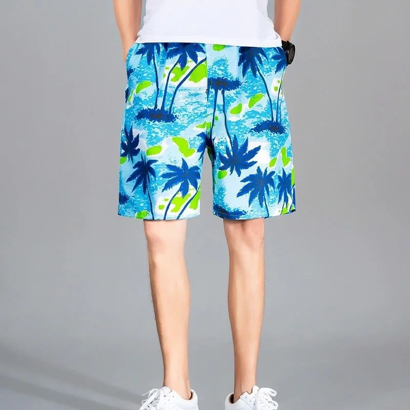 

Men's summer beach pants shorts men's large size casual five-point pants big pants trendy men's clothing casual shorts boxers