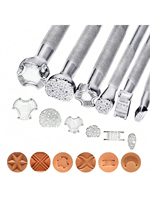 Leather stamping, leather processing professional leather stamping tools, manual DIY leather carving tools