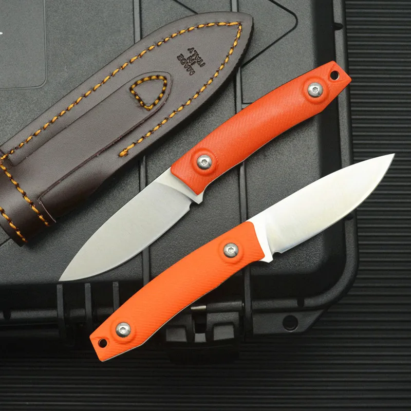 Kesiwo Liosteel EDC Utility D2 Fixed Blade Knife G10 Handle Outdoor Camping Fishing Survival Tactical Hunting Knife