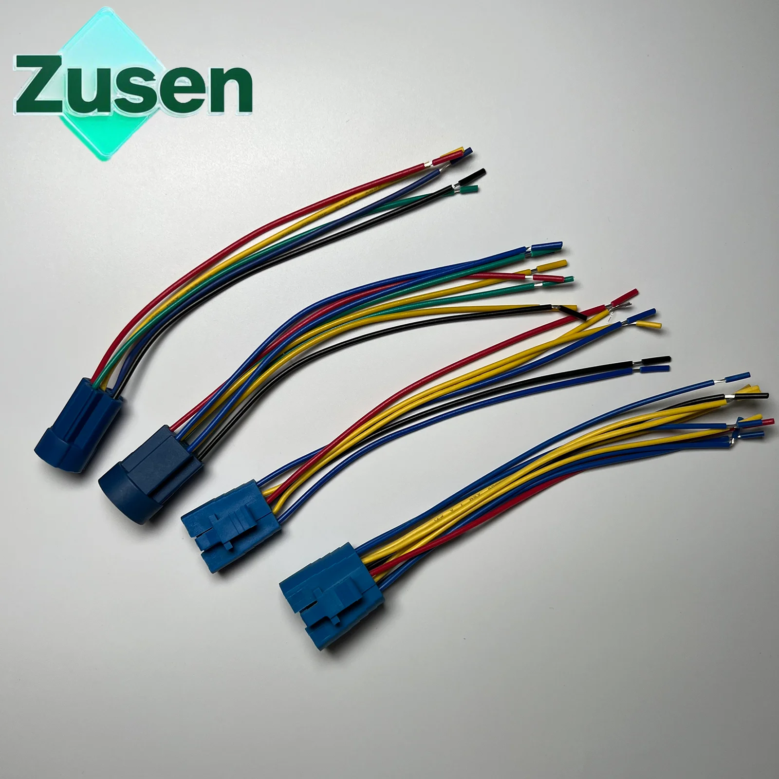 Zusen 16mm 19mm 22mm 25mm 30mm Switch Wire Harness Connectors 5Pins 1NO1NC 8Pins 2NO2NC Scocket For Push Button Switch