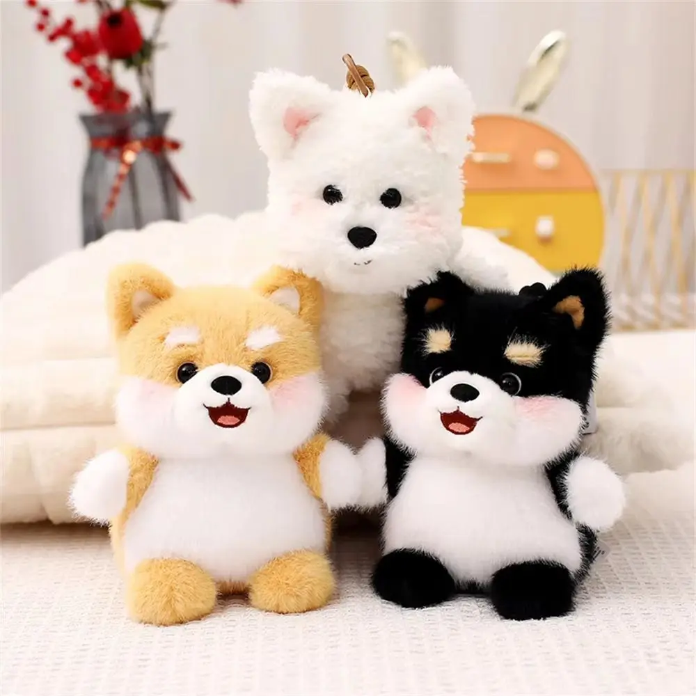 

Puppy Dolls Dog Plush Pendant Stuffed Animal Schnauzer Husky Corgi Plush Kawaii Bag Charm Dog Stuffed Keychain Christmas Gift