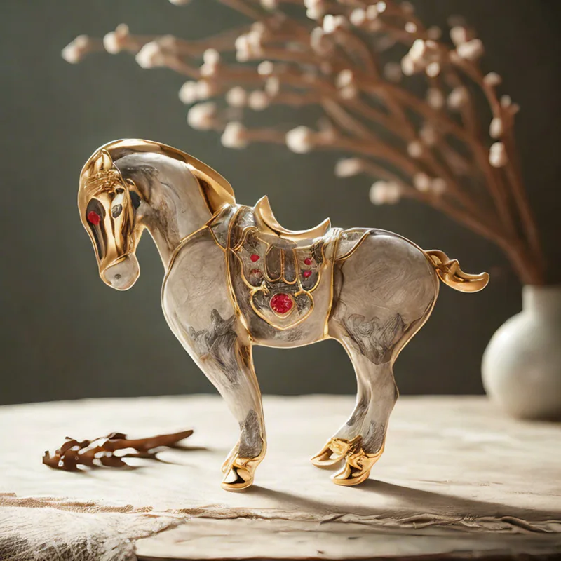 Chinese intangible heritage handmade enamel color BMW brooch Museum handicrafts merchandise souvenir collection gift badge