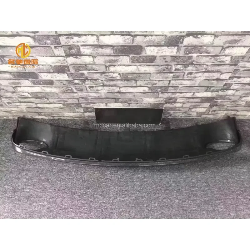 【2026 Hot Selling】 Best-selling for A6 Avant Carbon Fiber Rear Diffuser Bumper RS6 Style