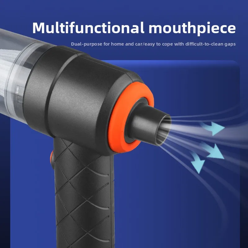 New USB Car Vacuum Cleaner Wireless Handheld Portable Mini Blower for Home Car