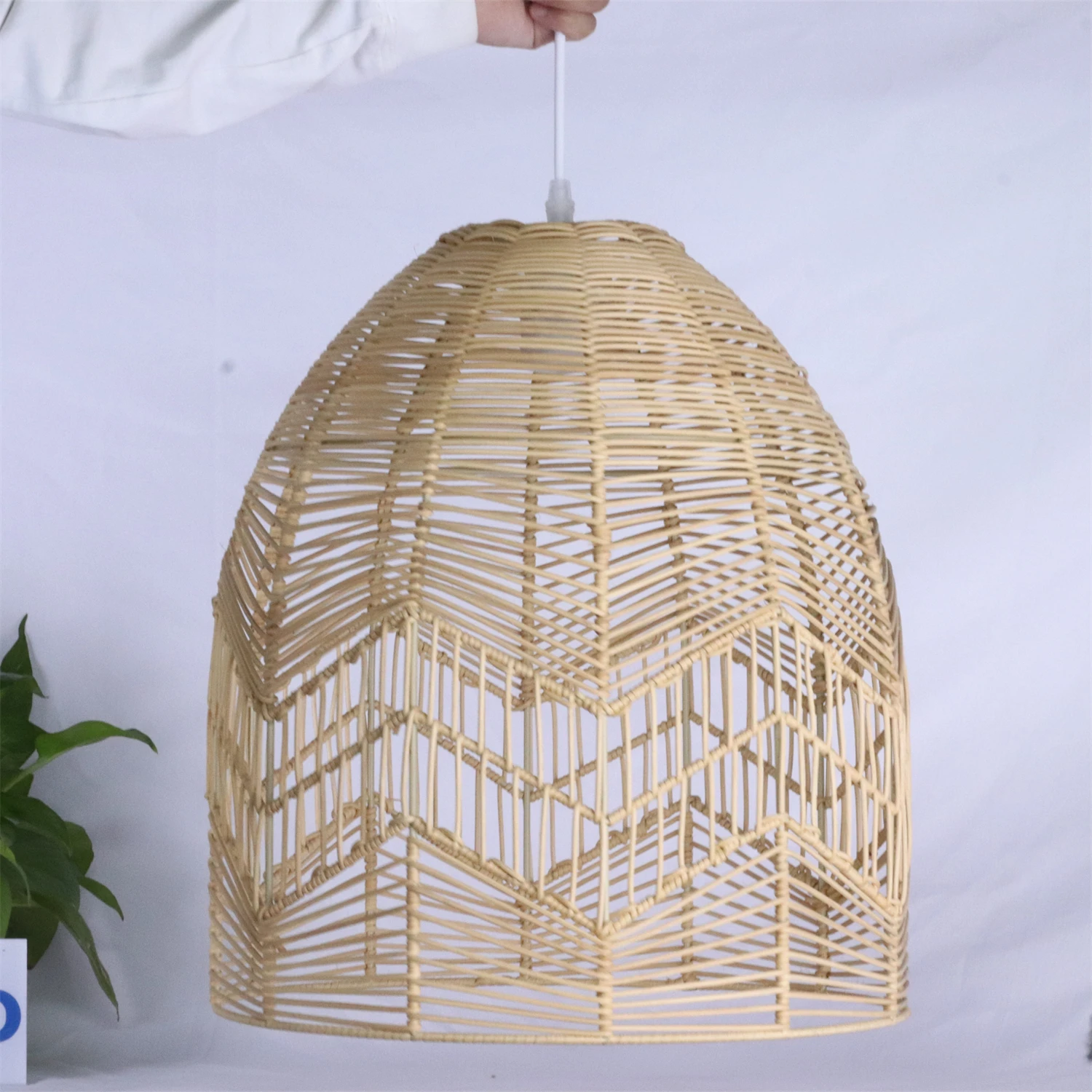 JOYINLED Modern Rattan Pendant Light Creative Simplicity Japanese Wabi-sabi Style Lamp for Study Loft Home Decoration Chandelier