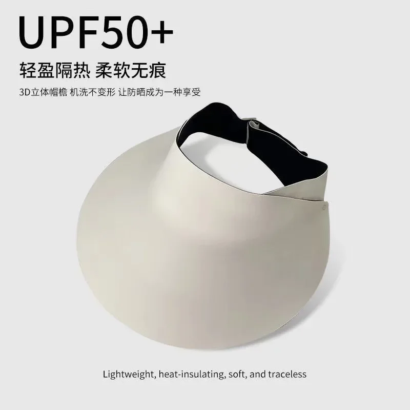 قبعة UPF صيفية لعام 2025، قناع بدون خياطة للأشعة فوق البنفسجية للنساء، قبعة رياضية لركوب الدراجات في الهواء الطلق، تصميم تنحيف الوجه