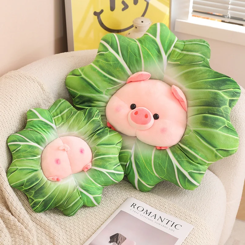 Cute Kawaii Cabbage Pig Funny Stuffed Plush Toy 35-70CM New Doll Pillow Birthday Christmas Gift