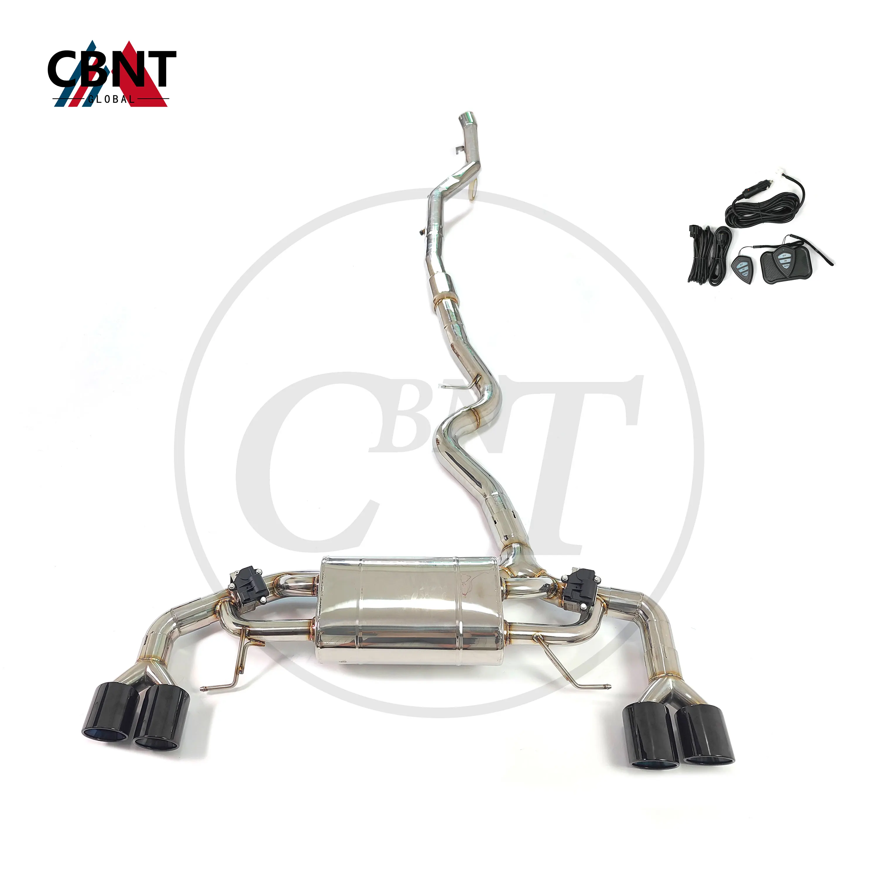 

CBNT Valvetronic Exhaust Catback Pipe for BMW G20 320i 325i 330i SS304 Performance Exhaust-systems Muffler with Valve