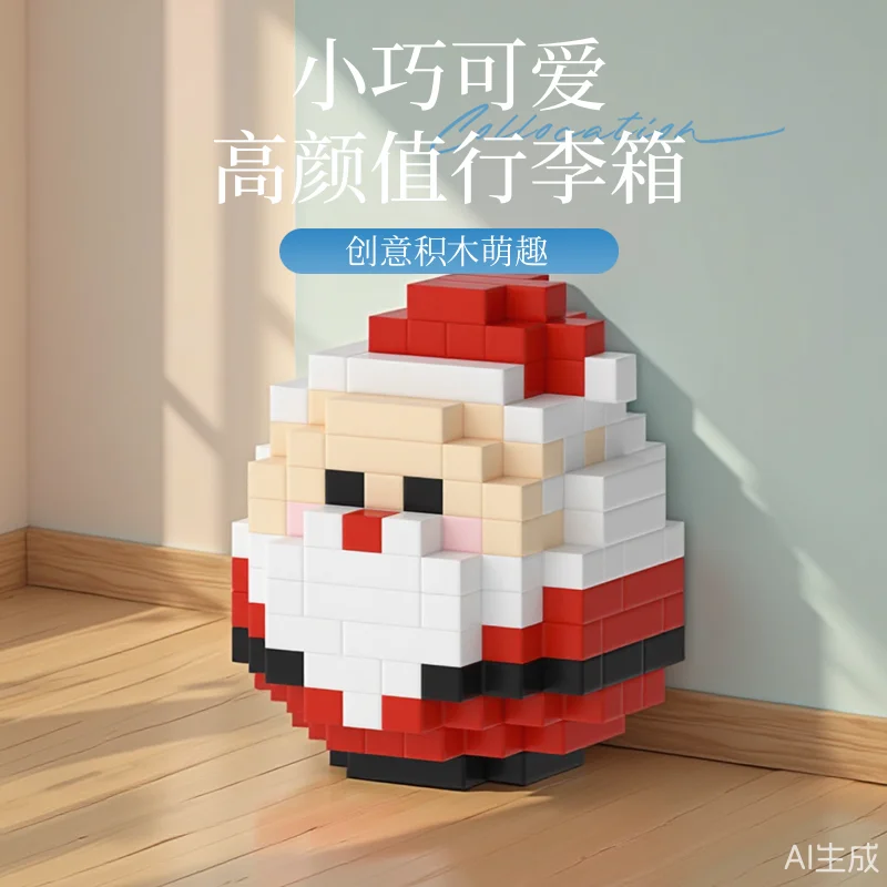 ตัวต่อคริสต์มาสสำหรับเด็กผู้หญิงอายุ 8 ปี ของขวัญ DIY บ้านจิ๋ว ของตกแต่งโต๊ะทำงานสำหรับผู้ใหญ่ ของเล่นคลายเครียด ของตกแต่งงานปาร์ตี้วันหยุด