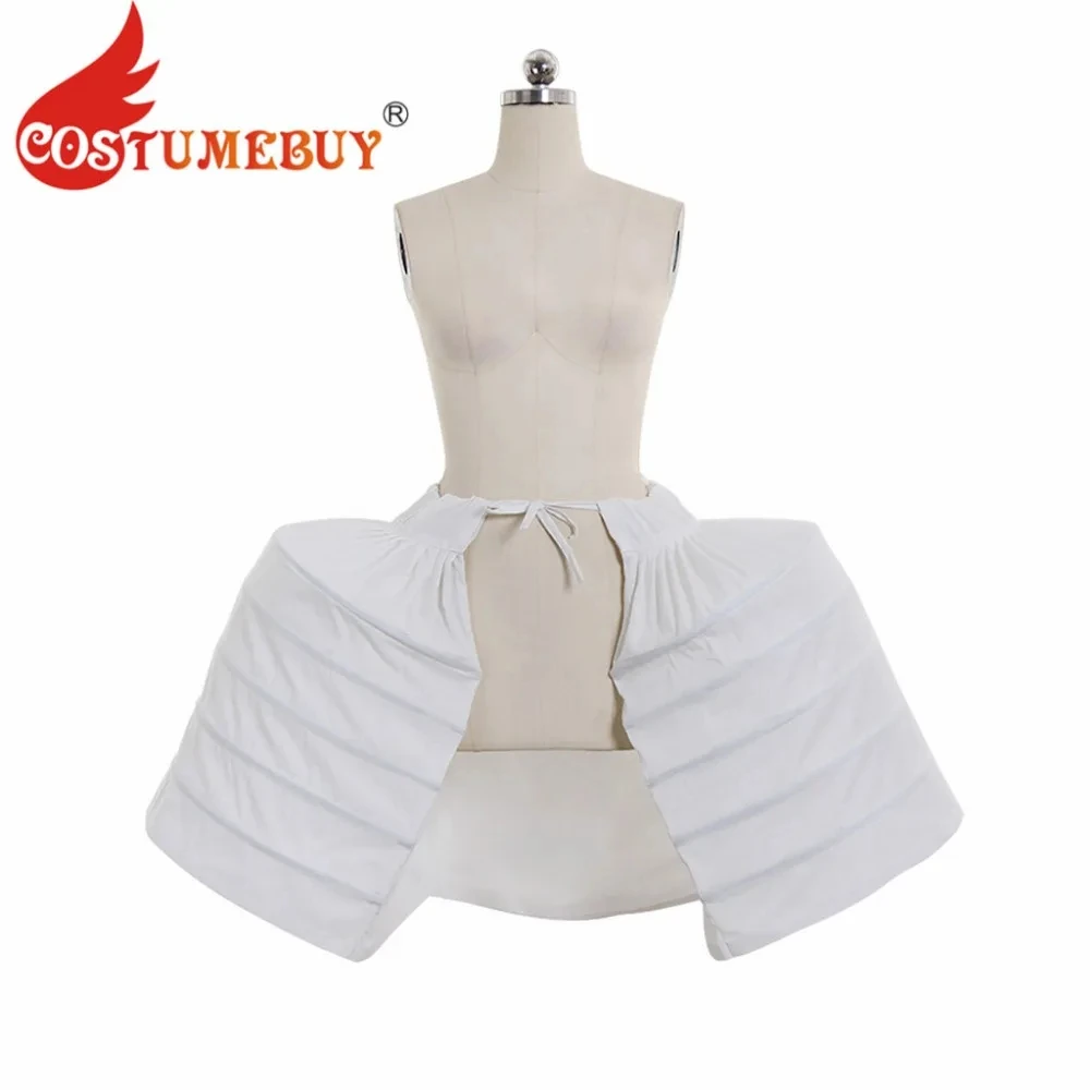 CostumeBuy-vestido rococó de María Antonieta, enagua, vestido de bullicio, enagua de aro del siglo XVIII