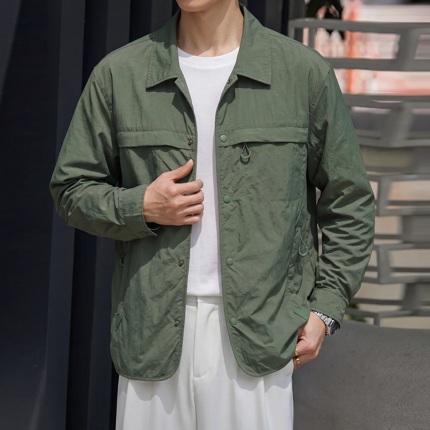 Thumbnail 2 - #15 Cheapest Mens Lightweight Shirt Jackets Deals You Can Get