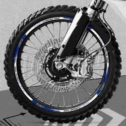 Reflektieren der Motorrad felgen aufkleber 21/18 Zoll Streifen aufkleber Zubehör für wr250r wr250f wr450f wr 250r 250f 450f