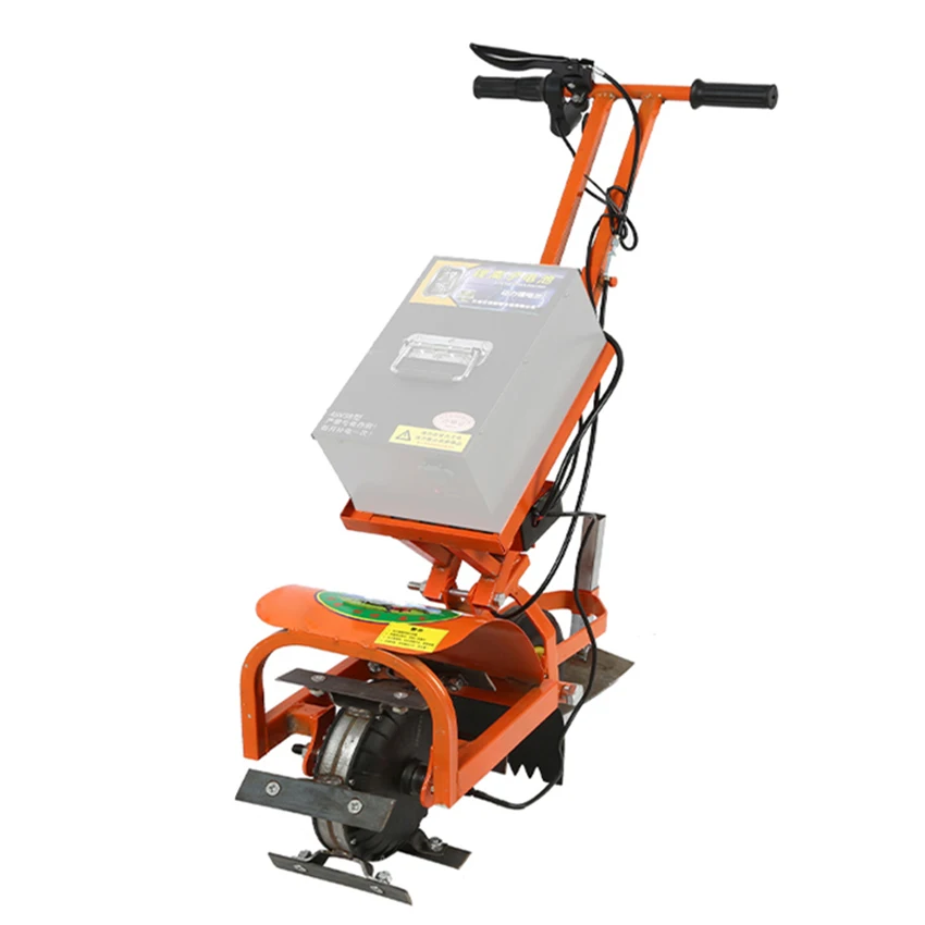 Máquina de Ervas Daninhas Agrícola Elétrica sem Bateria Micro Máquina de Plantio Farm Tiller Cortador de Grama Doméstico