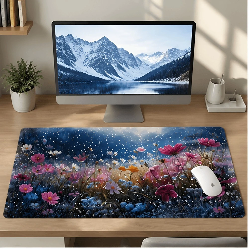 Original floral-printed simple office and home desk accessories are suitable for students and professionals for daily use.