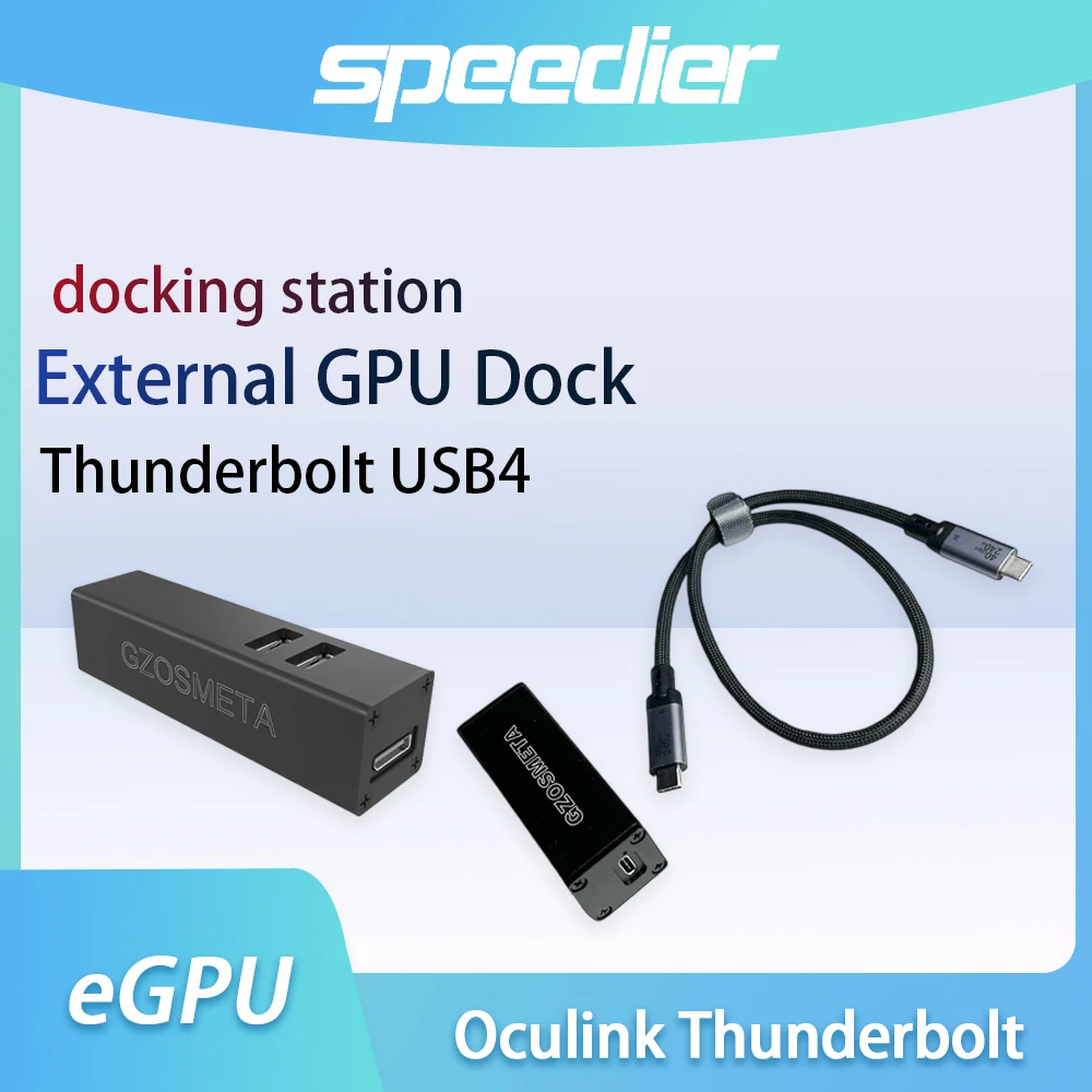 Oculink Thunderbolt USB4 Adapter Laptop Notebook GPU External Graphics Card Expansion EGPU Dock T3 T4 Interface 6340 7440 Chip
