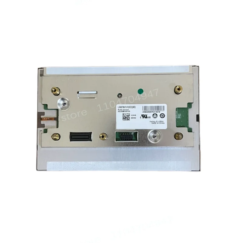 7' LCD Display Screen LB070WV3-SD02 LB070WV3(SD)(02) LCD Modules for Mer -CeDes W204 Car GPS Navigation Audio