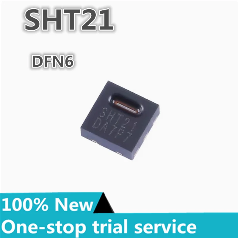 1-20pcs %new stock SHT20 SHT21 SHT25  DFN6 digital temperature and humidity sensor IC chip