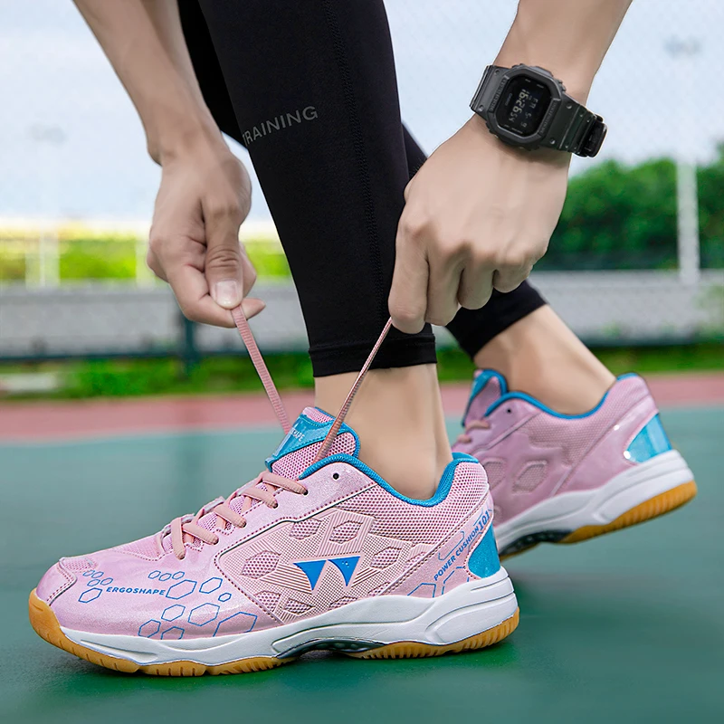 Новая осенняя дышащая спортивная обувь унисекс — подходит для бадминтона, тенниса, настольного тенниса, тренировок и соревнований для студентов